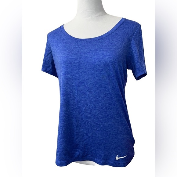 Nike dri fit tshirt medium blue - Picture 1 of 7